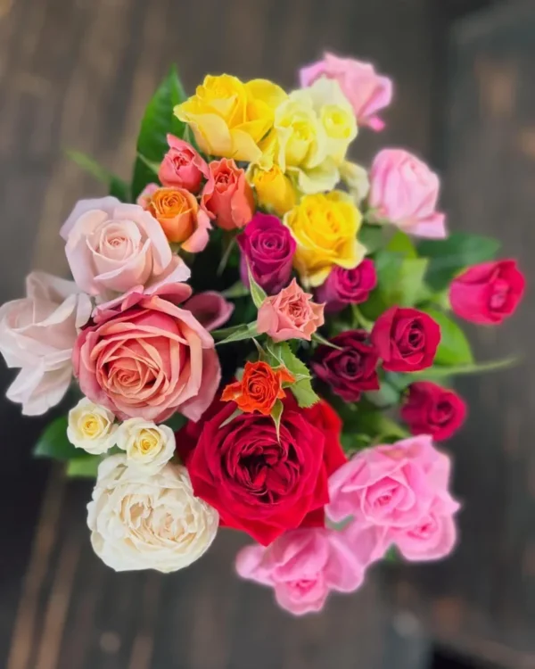 Rožių puokštė Momentai 3