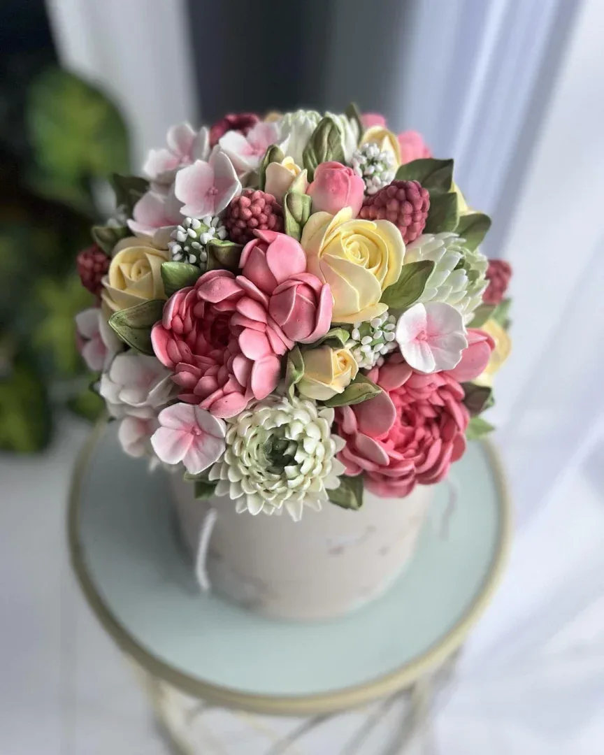 Zefyrai Rankų darbo puokštė 8