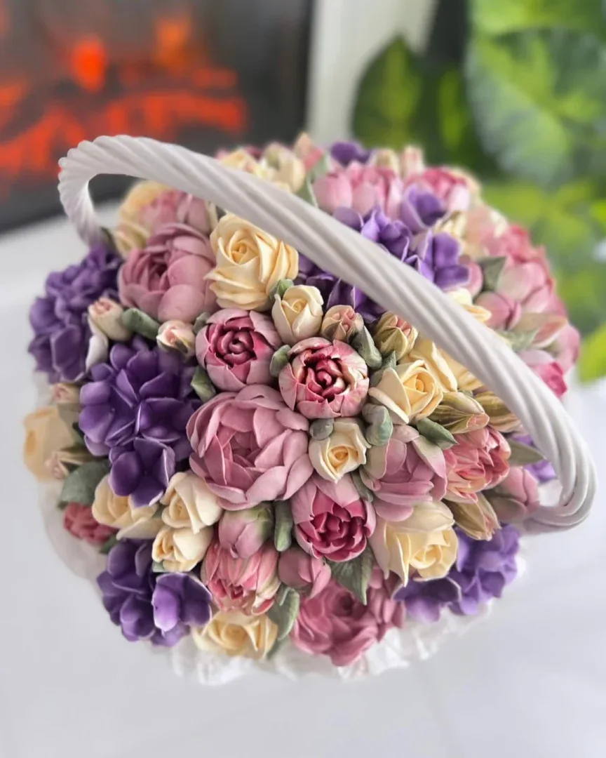 Zefyrai Rankų darbo puokštė 8