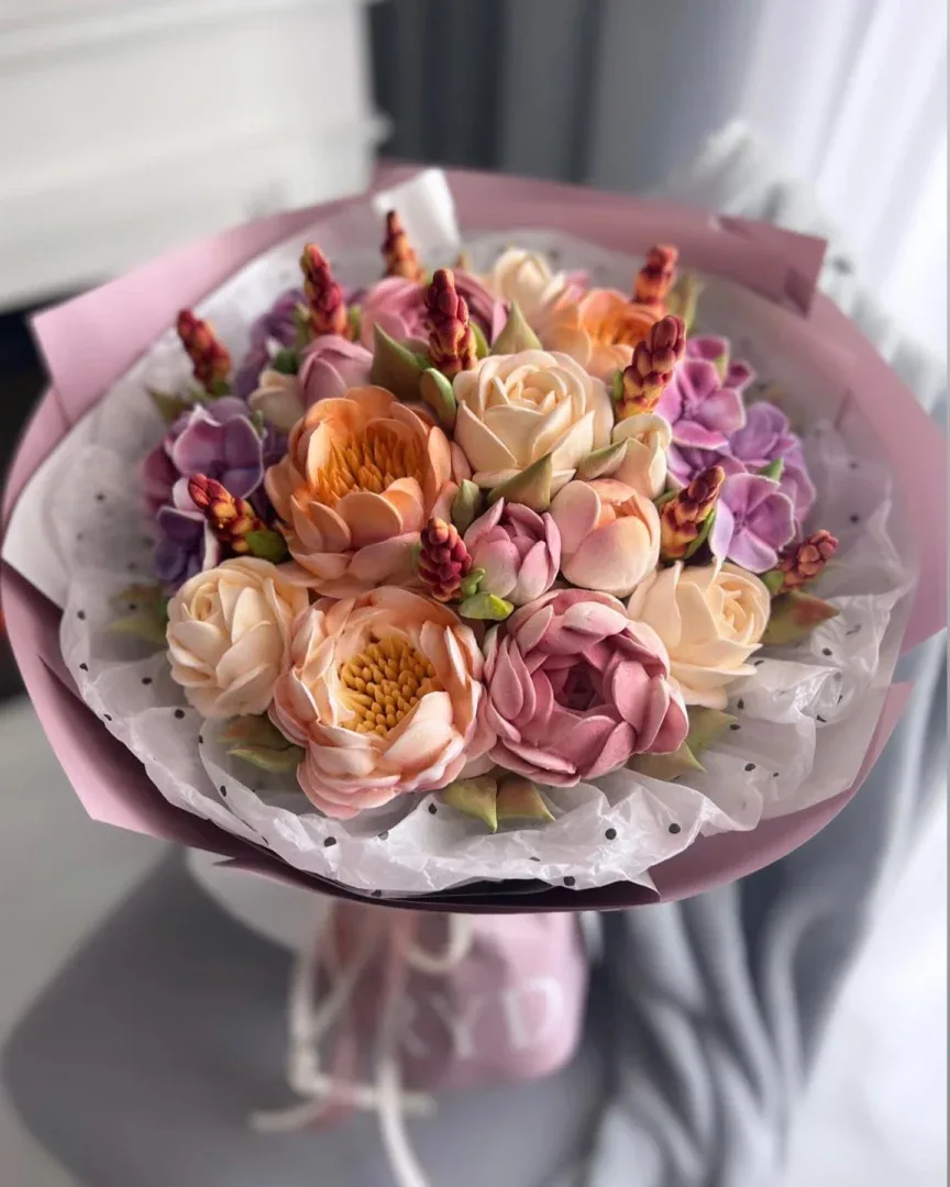 Zefyrai Rankų darbo puokštė 9 - Image 4