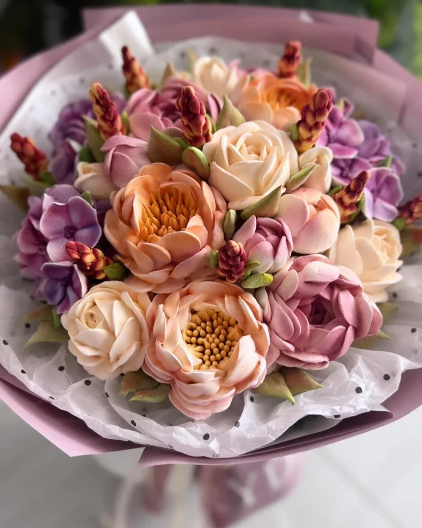 Zefyrai Rankų darbo puokštė 9 - Image 3