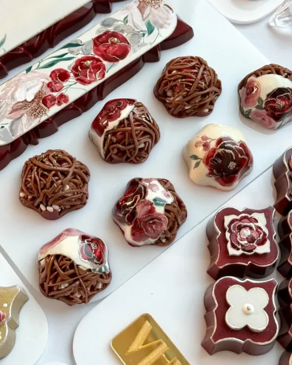 Šokoladas rankų darbo, dėžutė 2